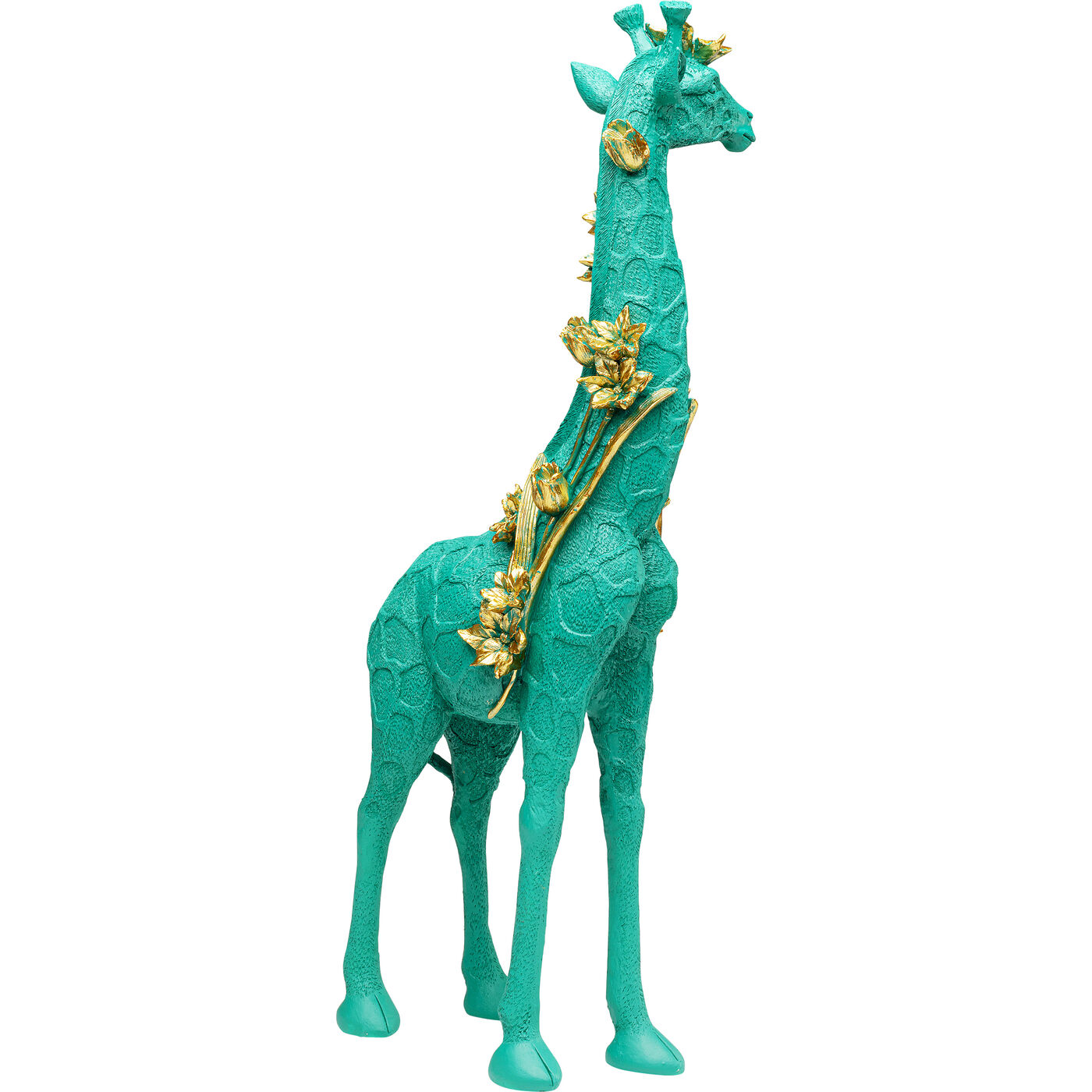 Фигура декоративная Flower Giraffe Green 76cm