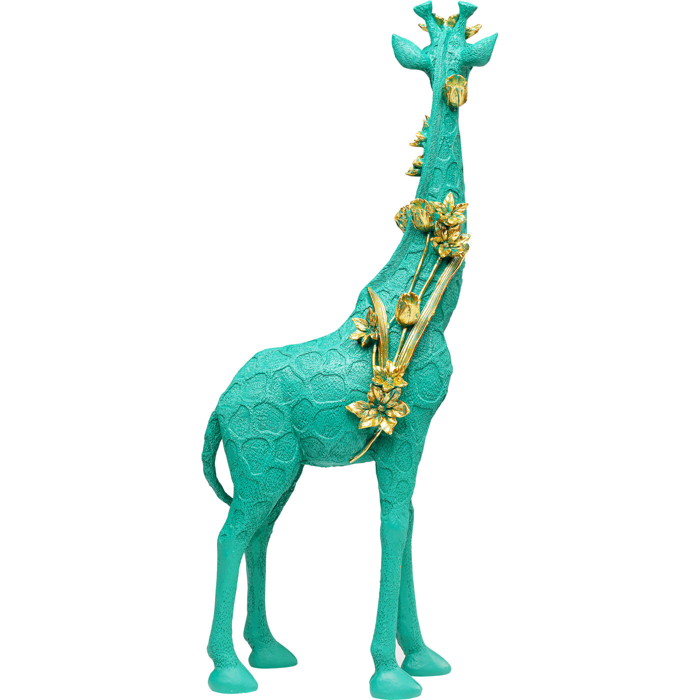 Фигура декоративная Flower Giraffe Green 76cm