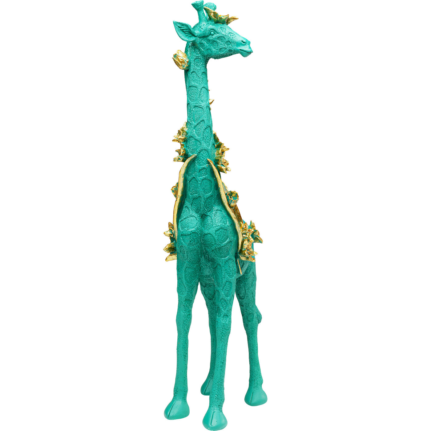 Фигура декоративная Flower Giraffe Green 76cm