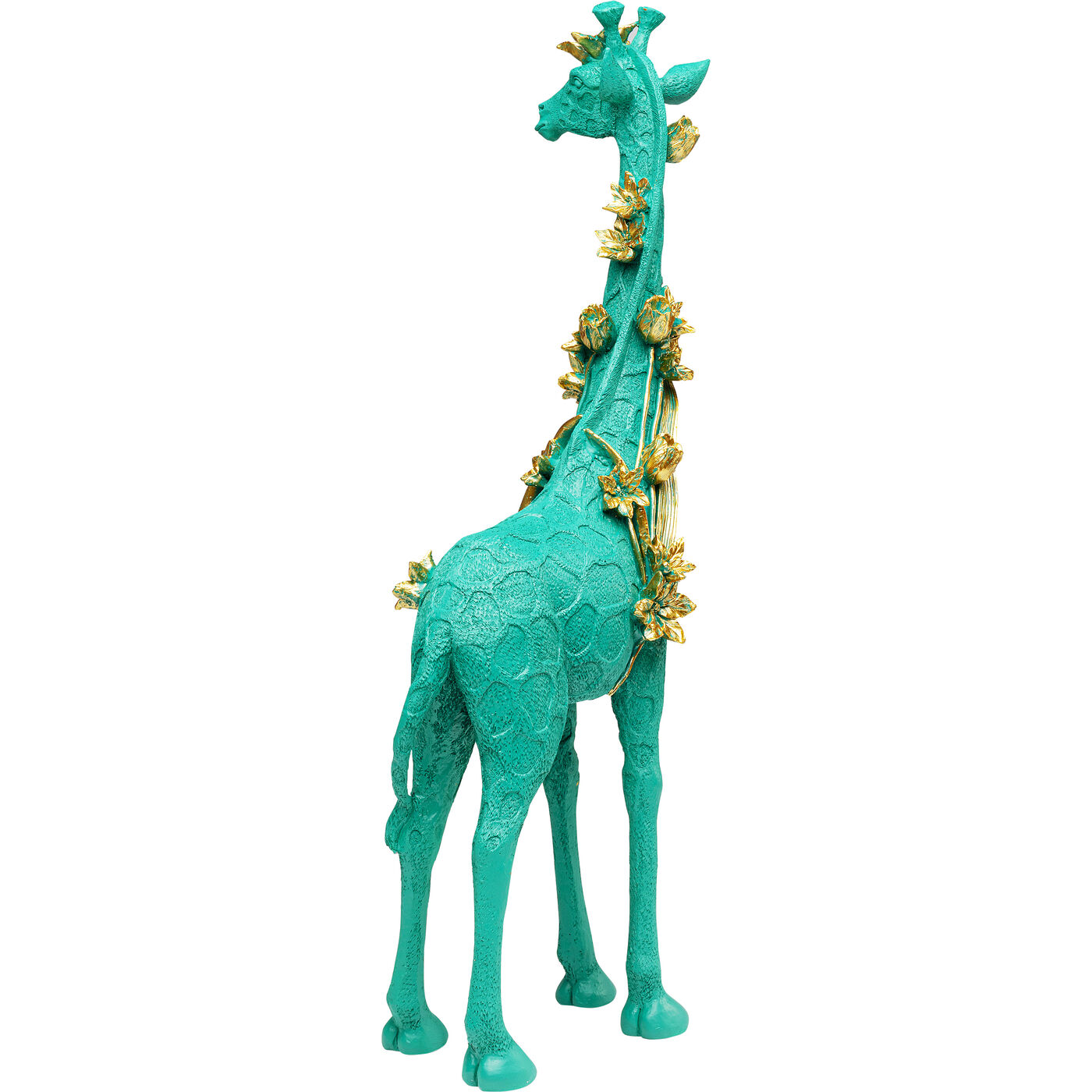 Фигура декоративная Flower Giraffe Green 76cm