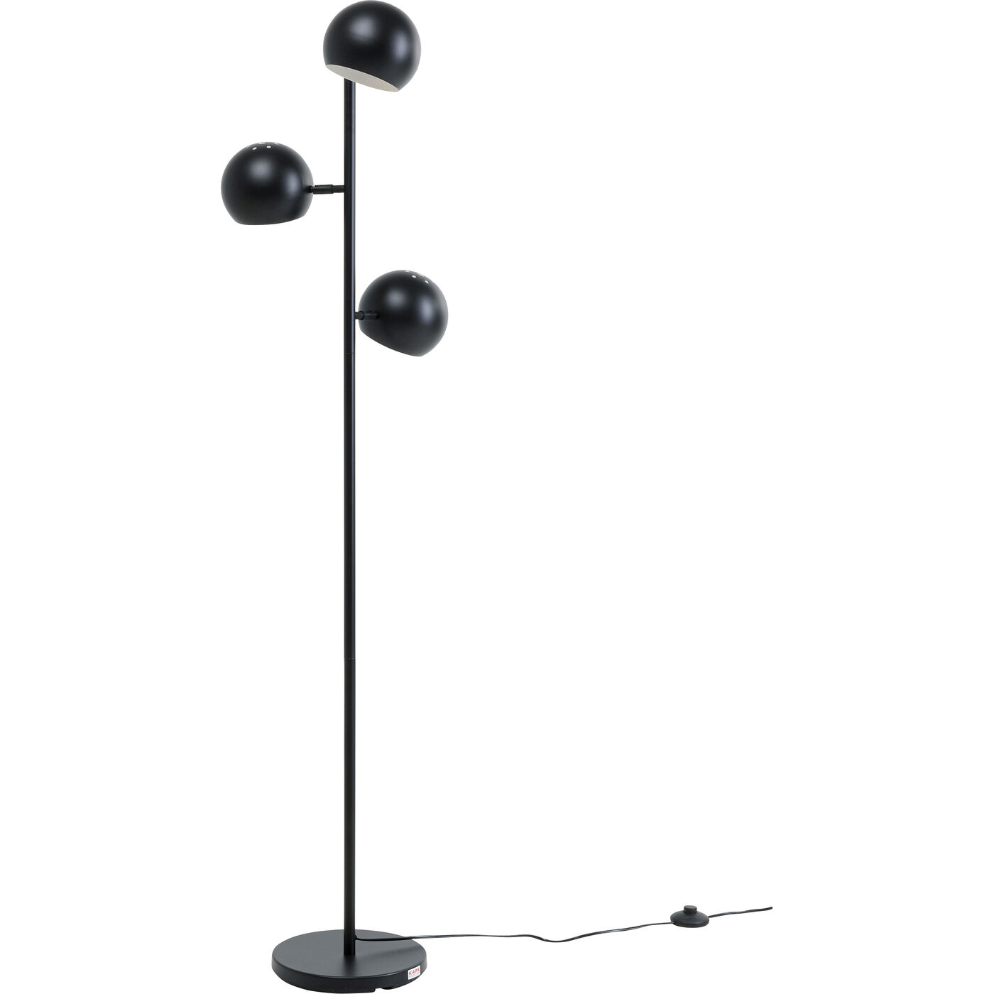 Светильник напольный Calotta Black 3-lite 151cm