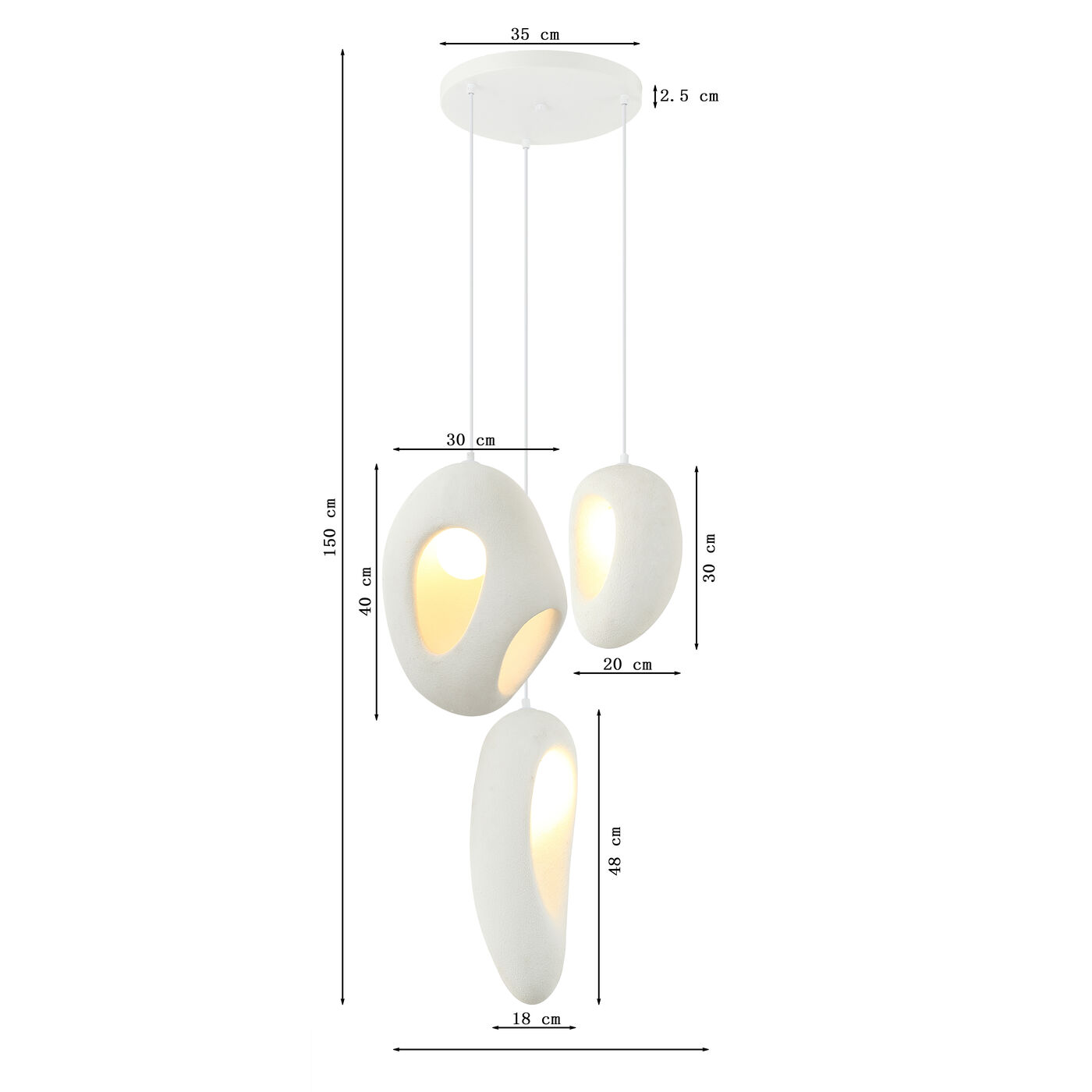 Светильник подвесной Soul Dining 53cm