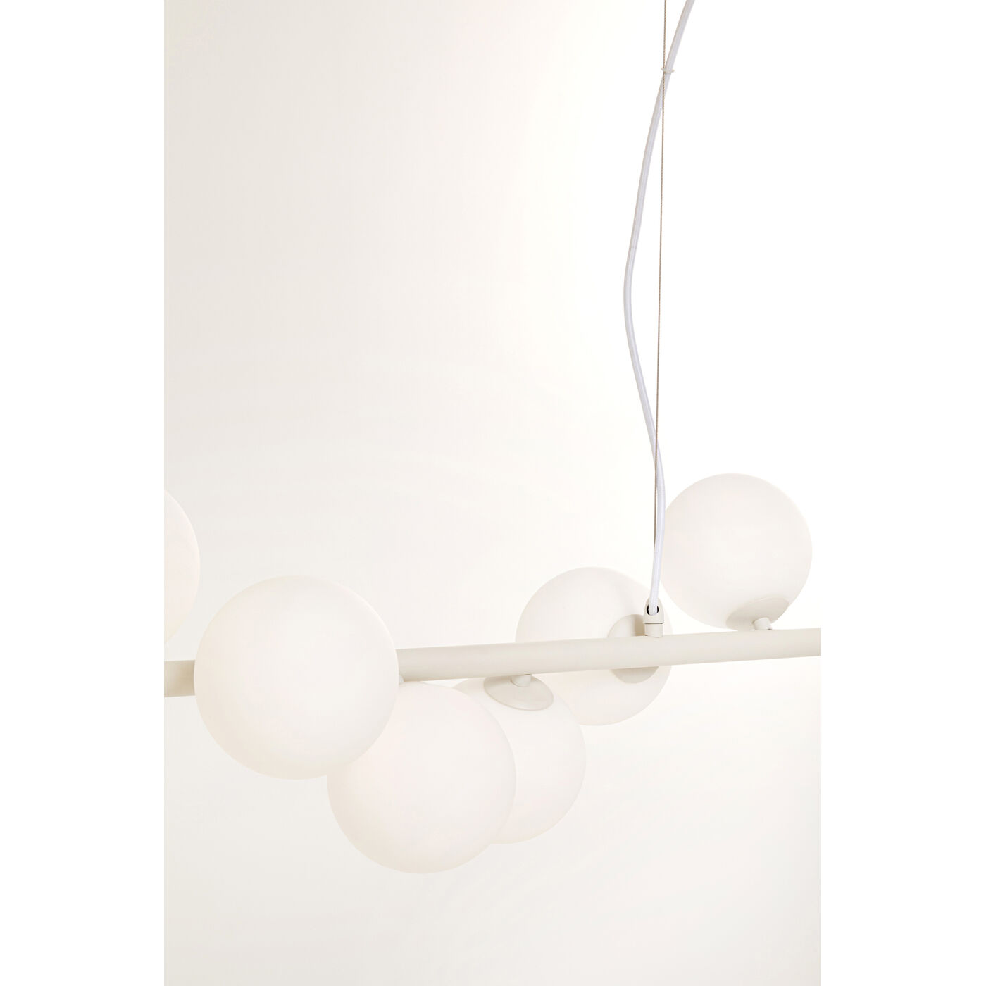 Светильник подвесной Scala Balls Milky Greige 150cm