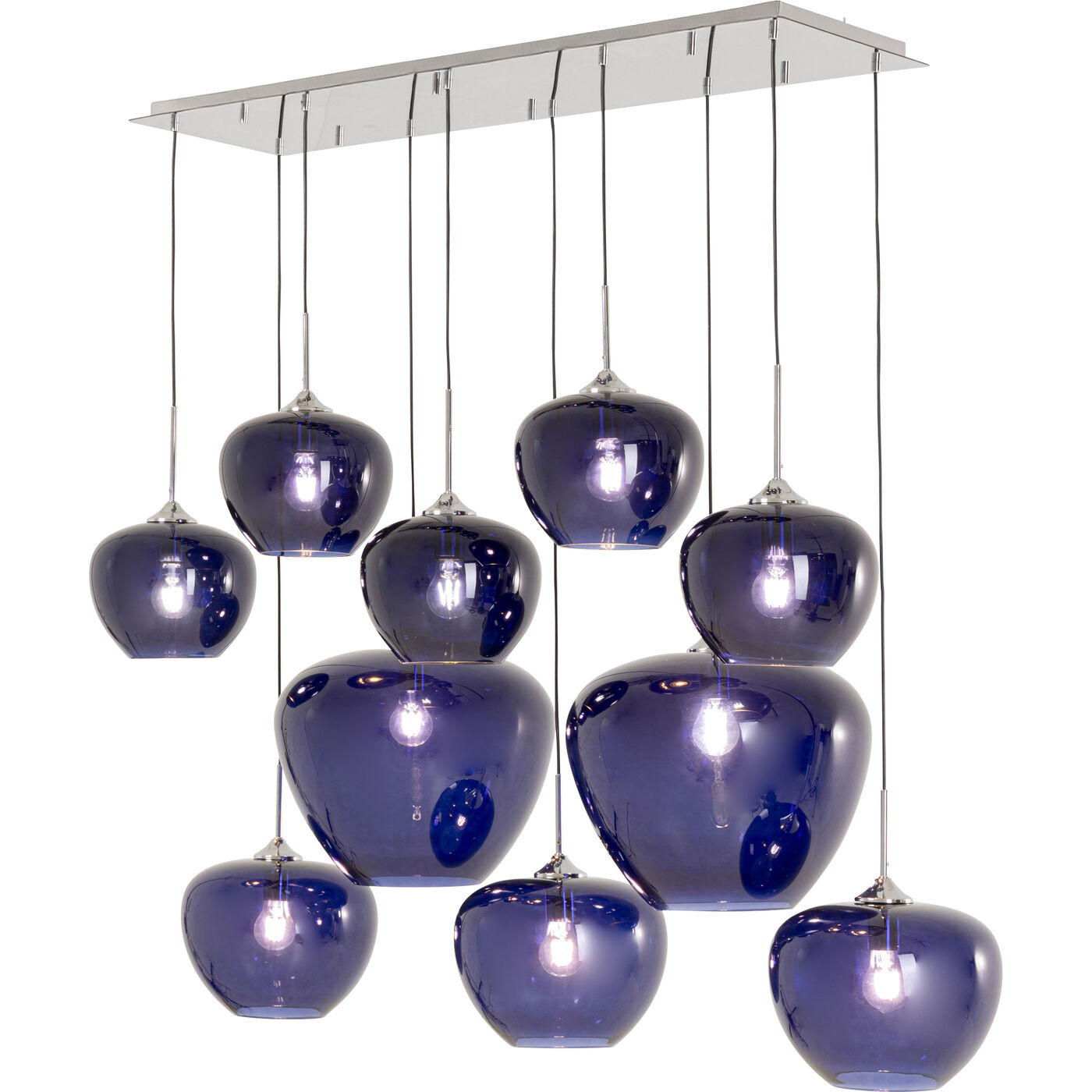 Светильник подвесной Sphere Night Blue 160cm