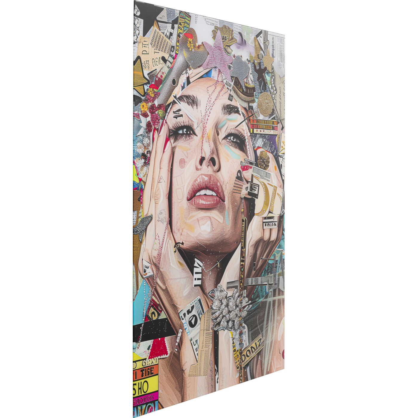 Картина стеклянная Artsy Portrait Front 80x120cm