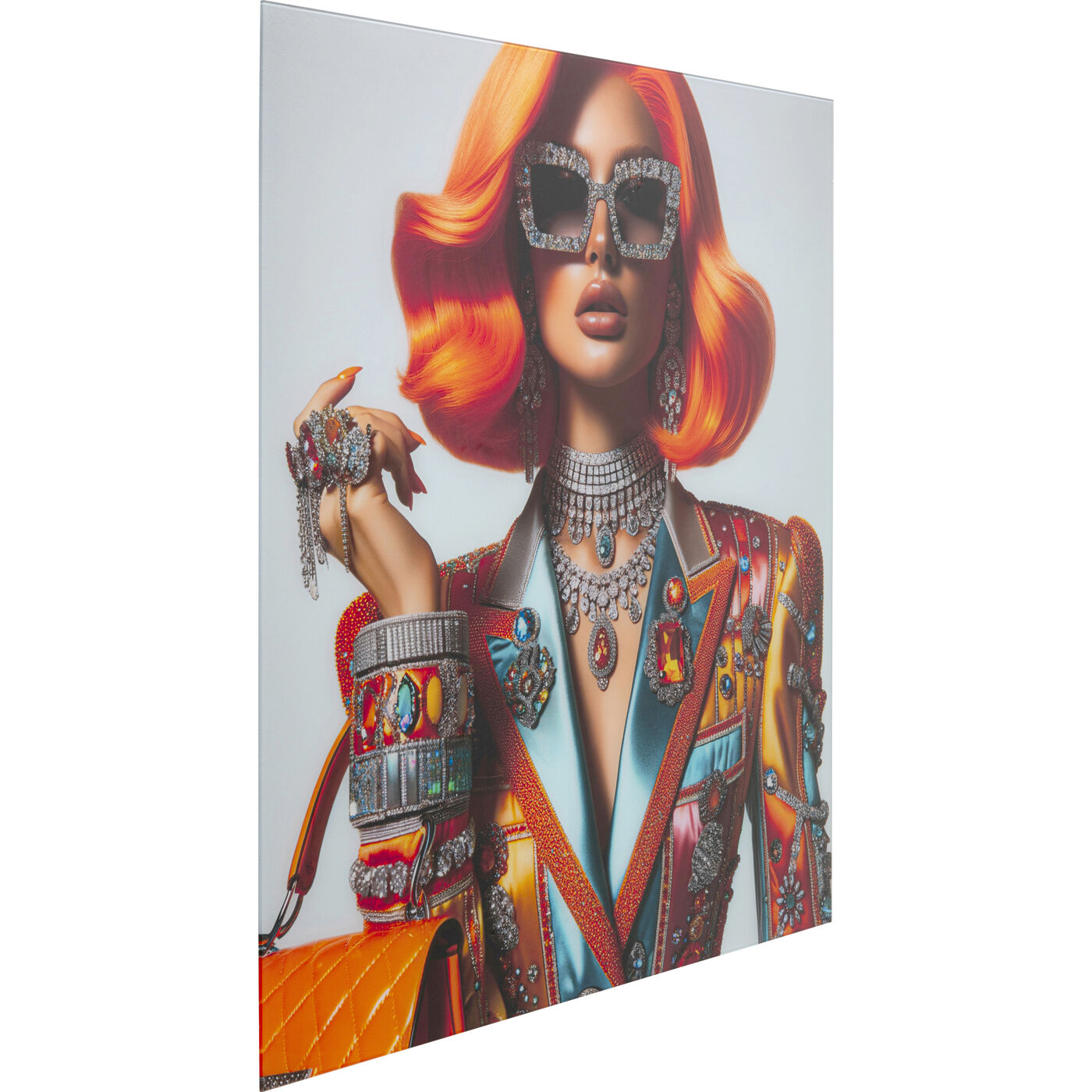 Картина стеклянная Muse Posh 100x100cm