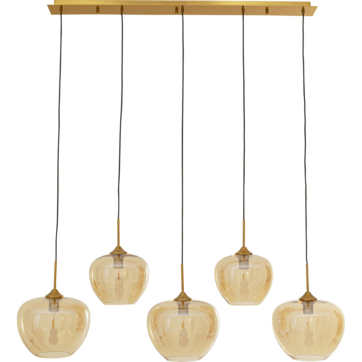 Светильник подвесной Sphere Amber Five 160cm
