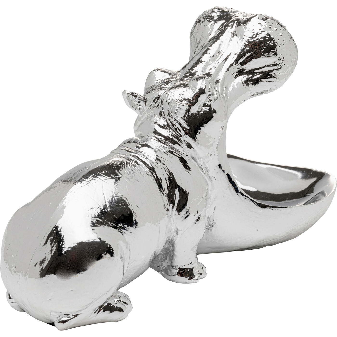 Фигура декоративная Hungry Hippo 17cm Silver