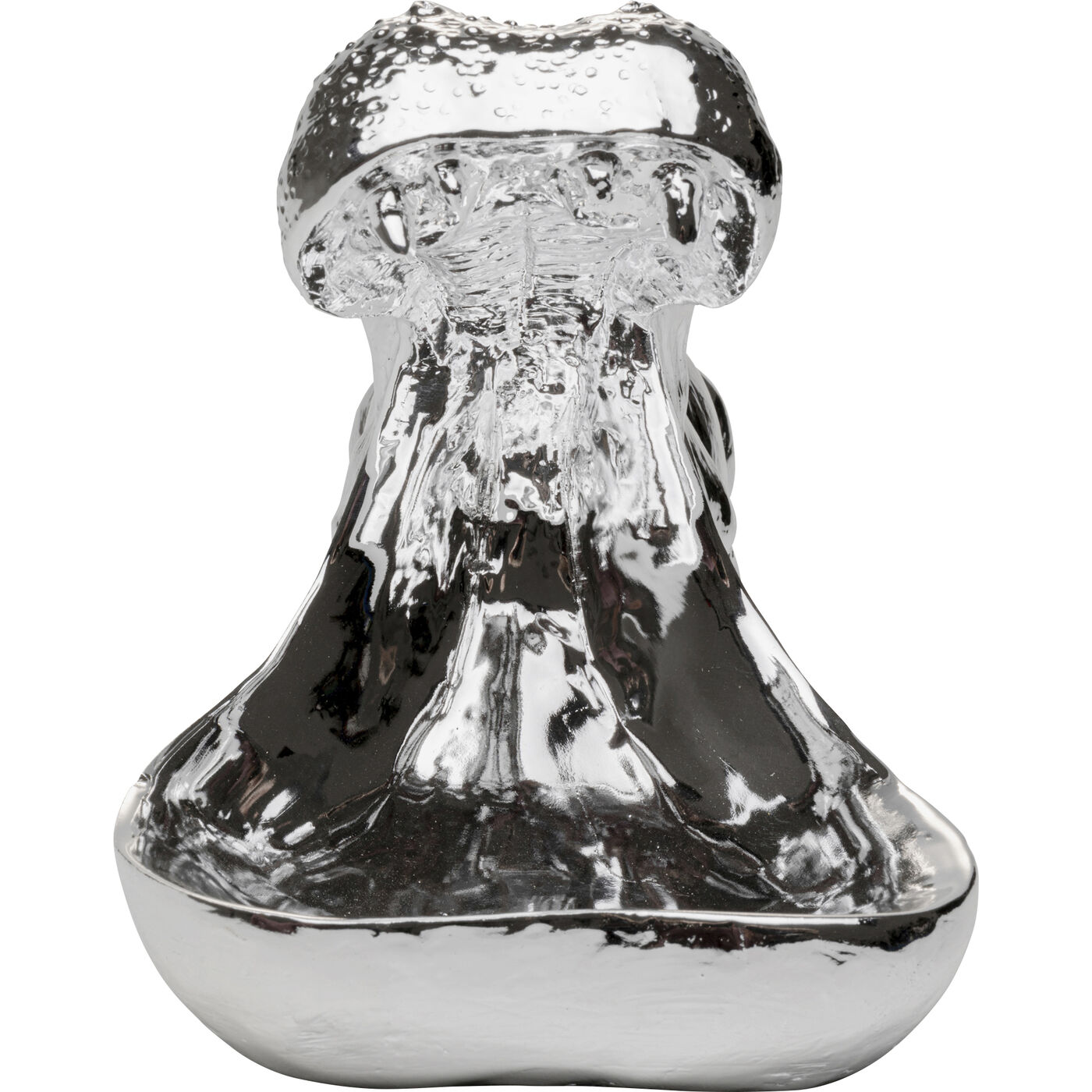 Фигура декоративная Hungry Hippo 17cm Silver