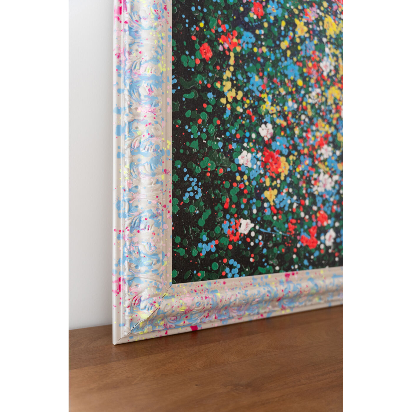 Картина в раме Floating Flower Market 150x100cm