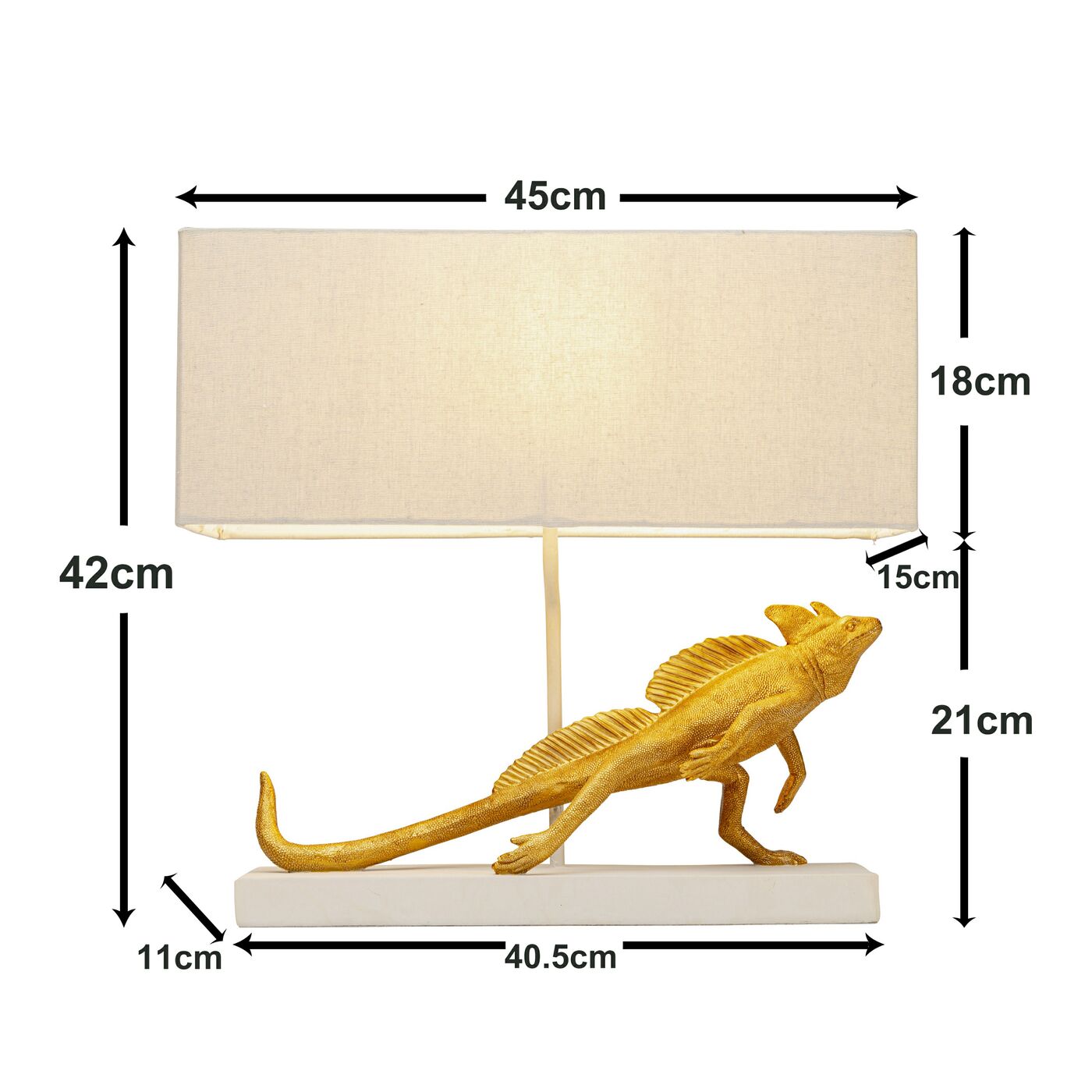 Светильник настольный Lizard 42cm