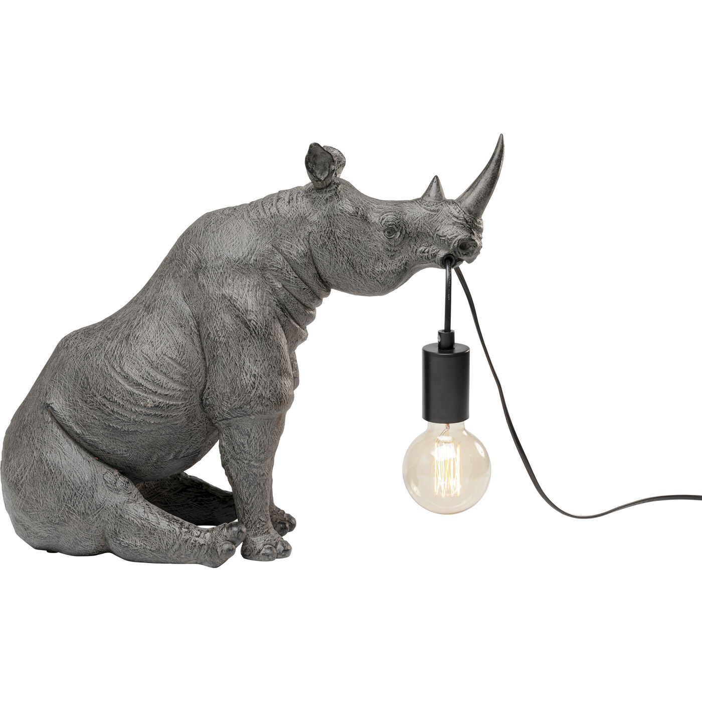 Светильник настольный Sitting Rhino 42cm