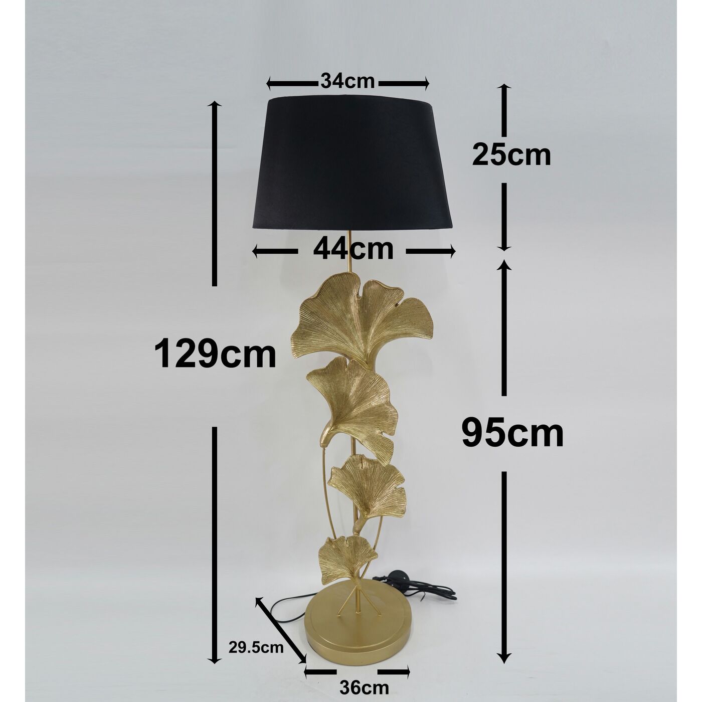 Светильник напольный Ginkgo Leafs 129cm