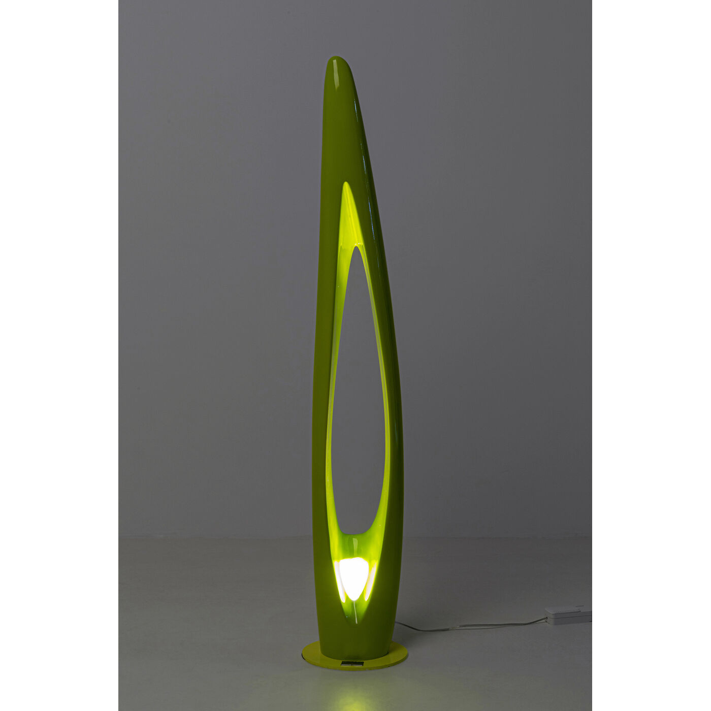 Светильник напольный  KARE x Karim Rashid Flow Flame Green 132 см