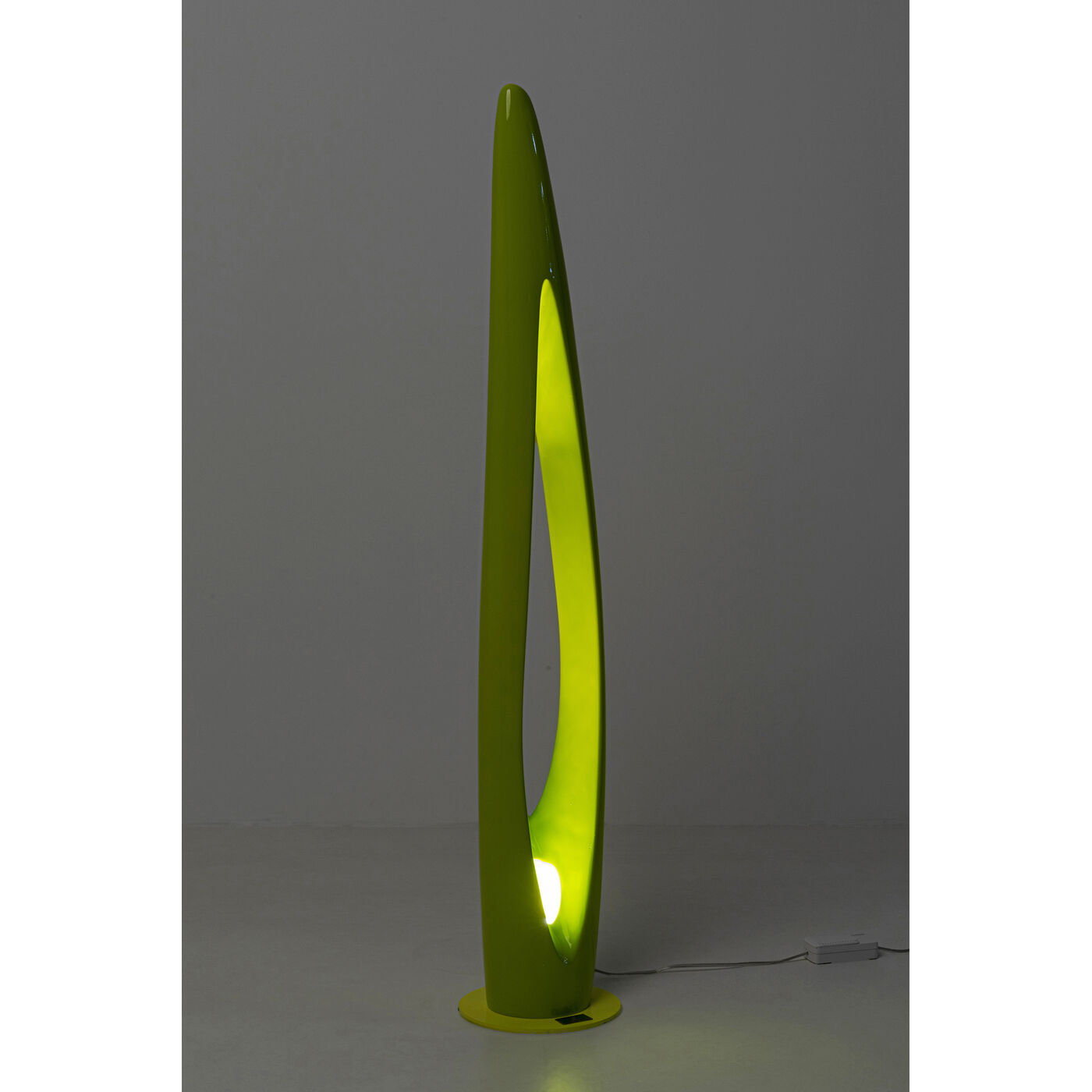 Светильник напольный  KARE x Karim Rashid Flow Flame Green 132 см