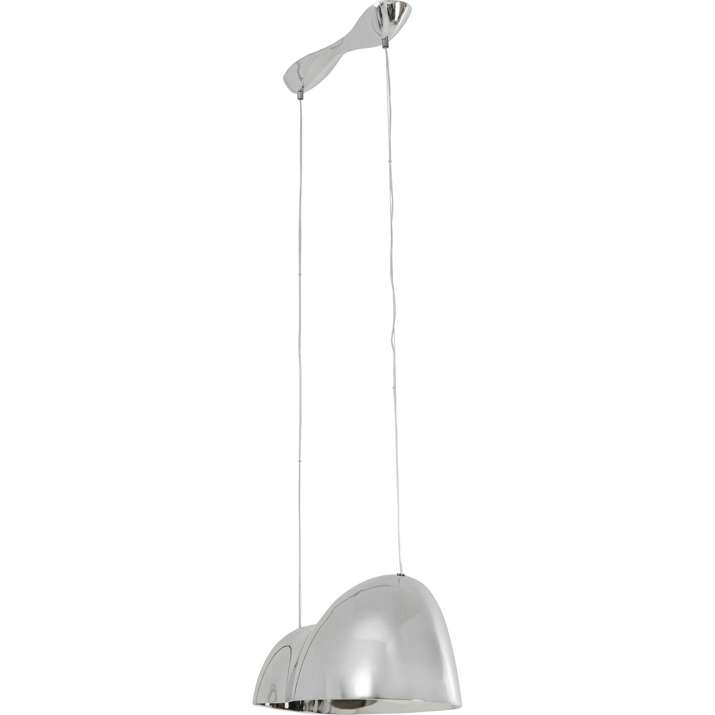 Светильник подвесной Cloud Beam Double Silver 70cm