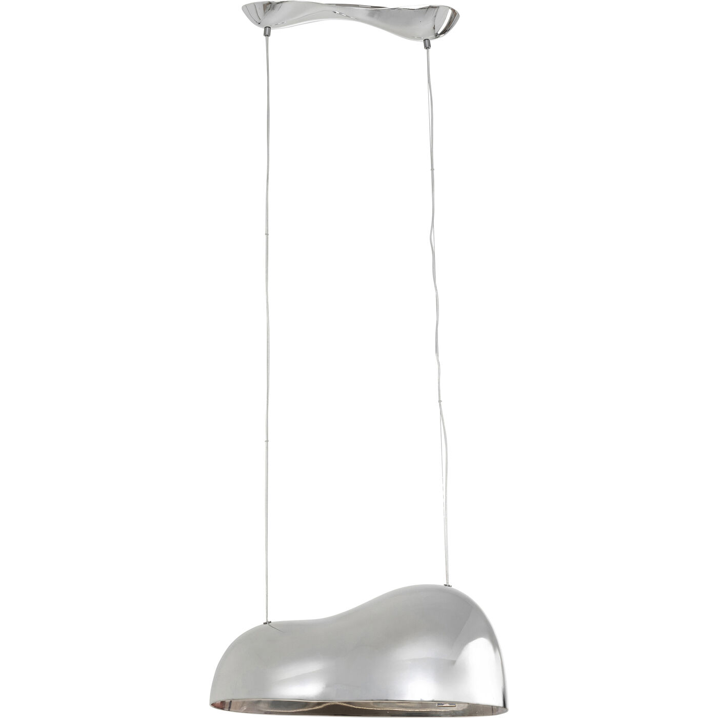 Светильник подвесной Cloud Beam Double Silver 70cm