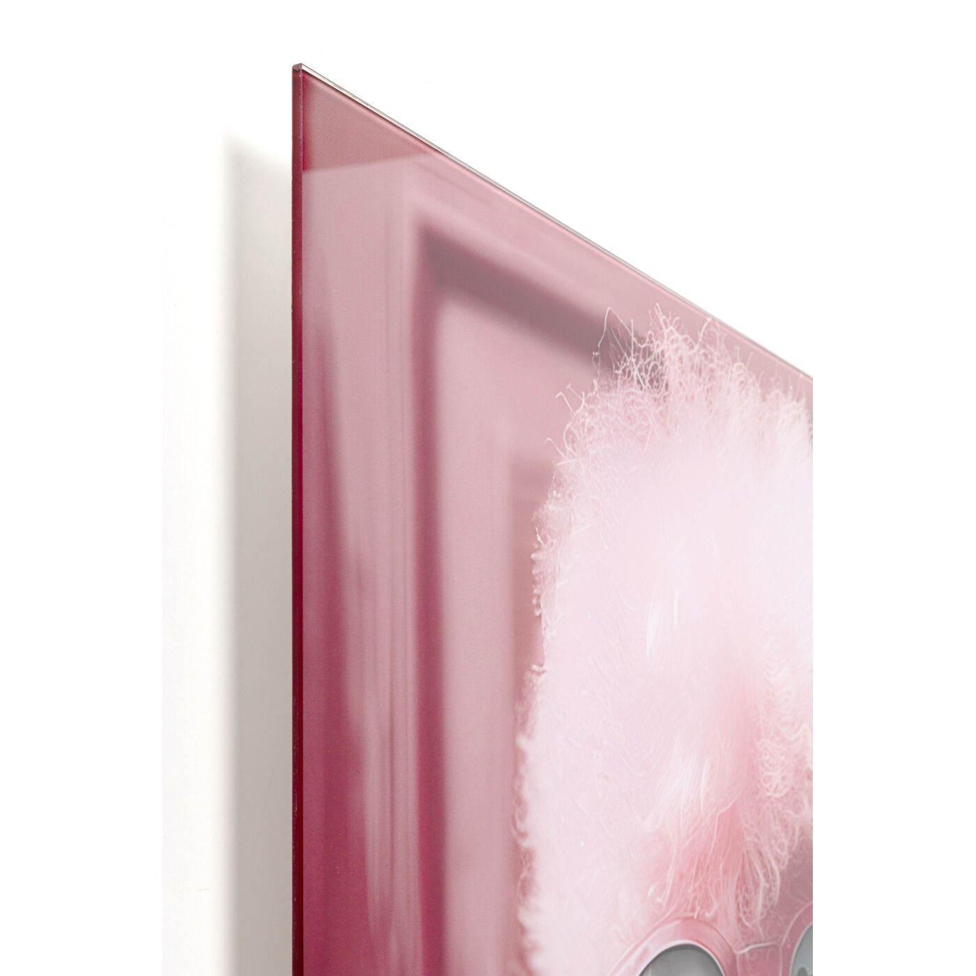 Картина стеклянная Pink Poodle 80x120cm