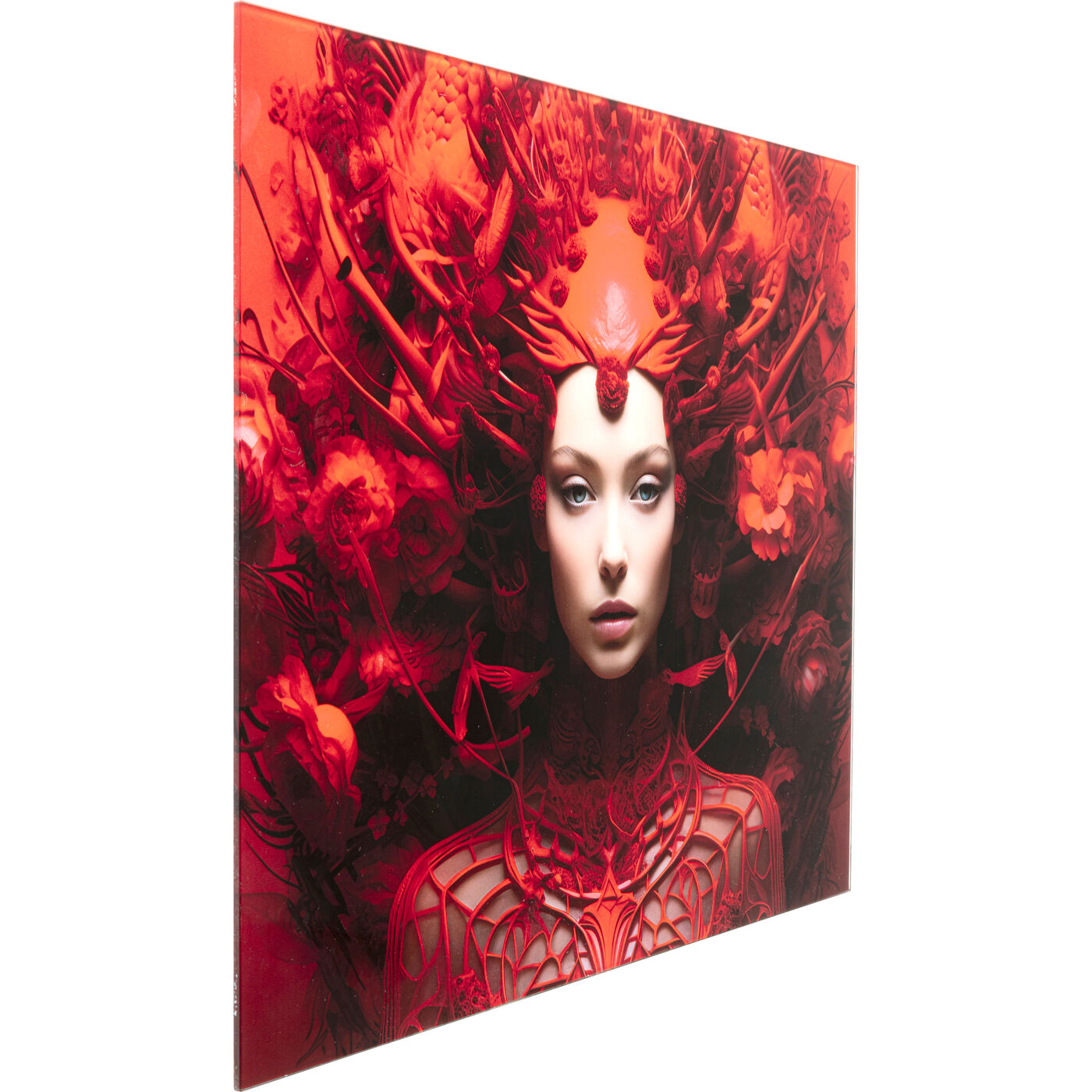 Картина стеклянная Red All Over 50x40cm
