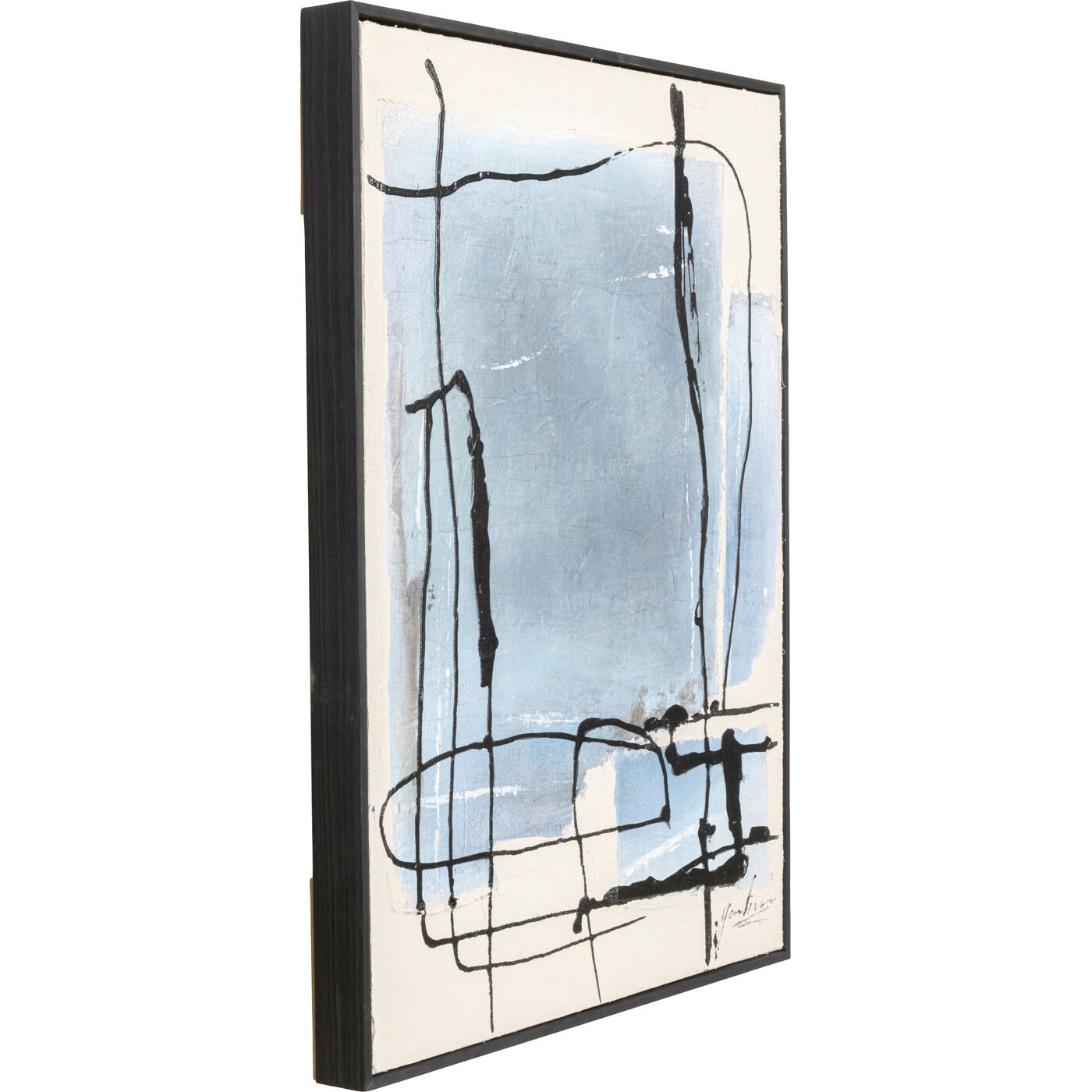 Картина в раме Dust Blue 55x75cm