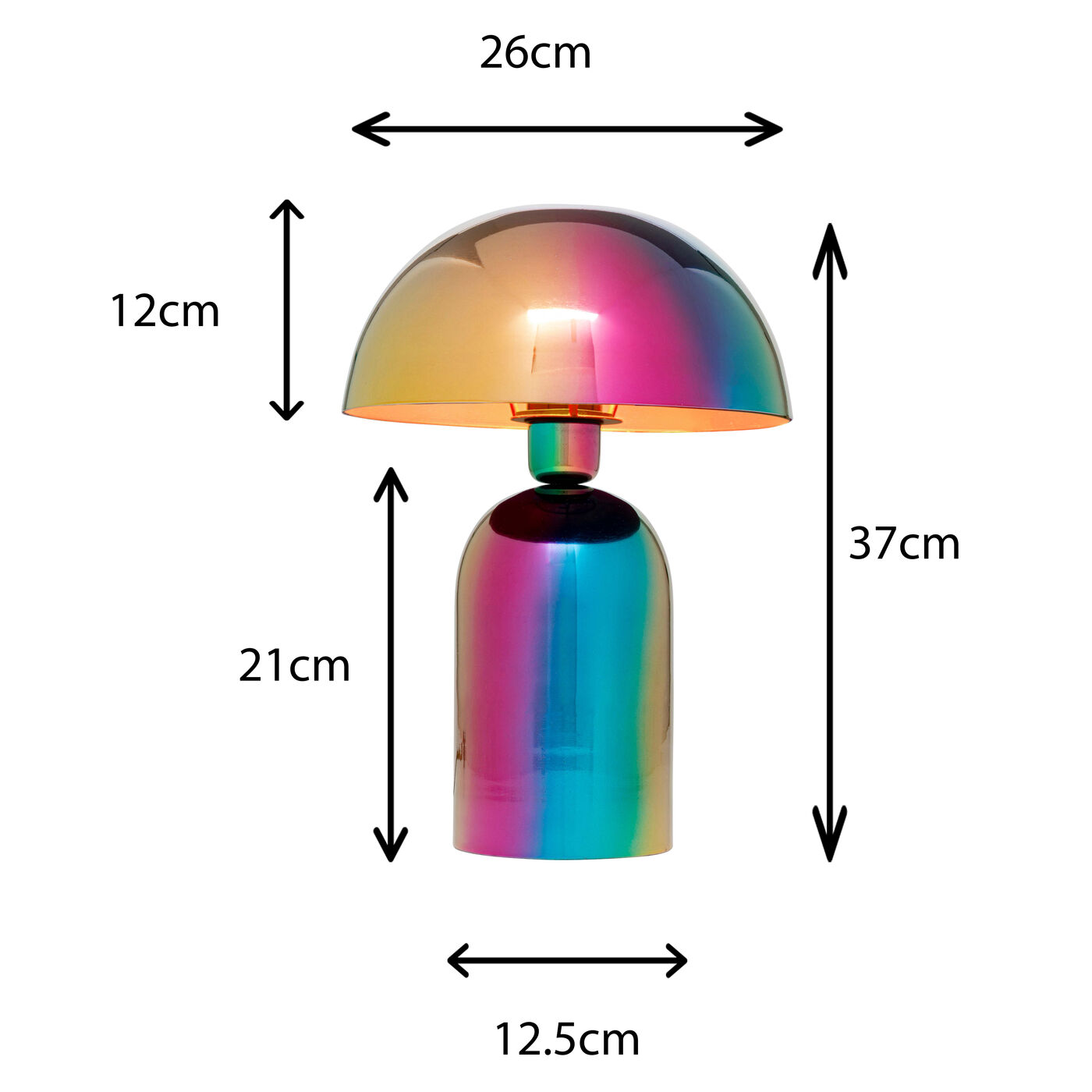Светильник настольный Rainbow 37cm