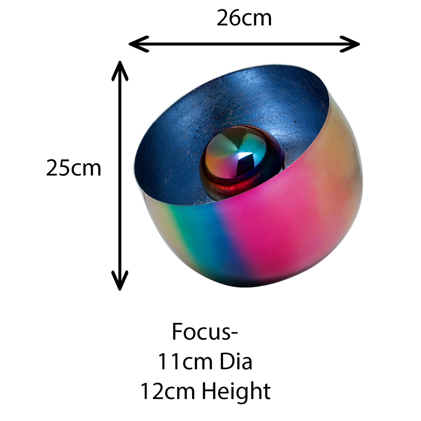 Светильник напольный Rainbow Blau Ø26cm
