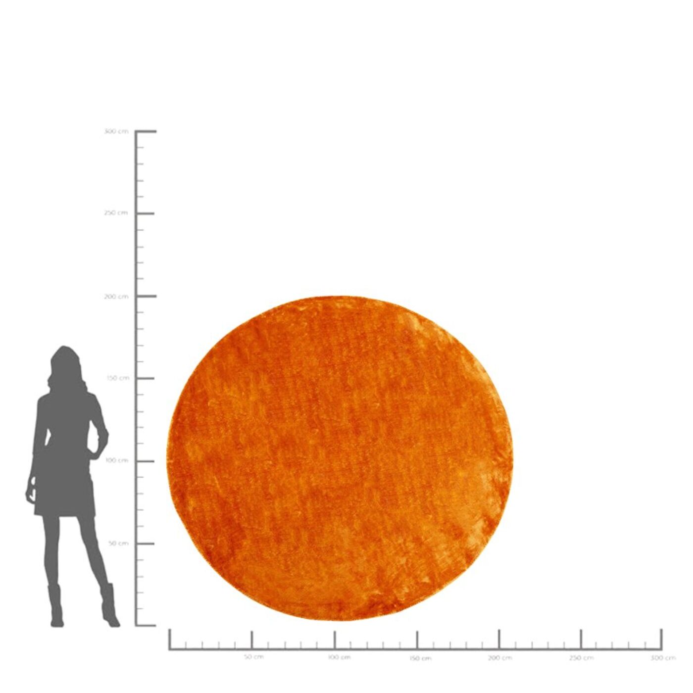 Ковер Cosy Rust Ø200cm