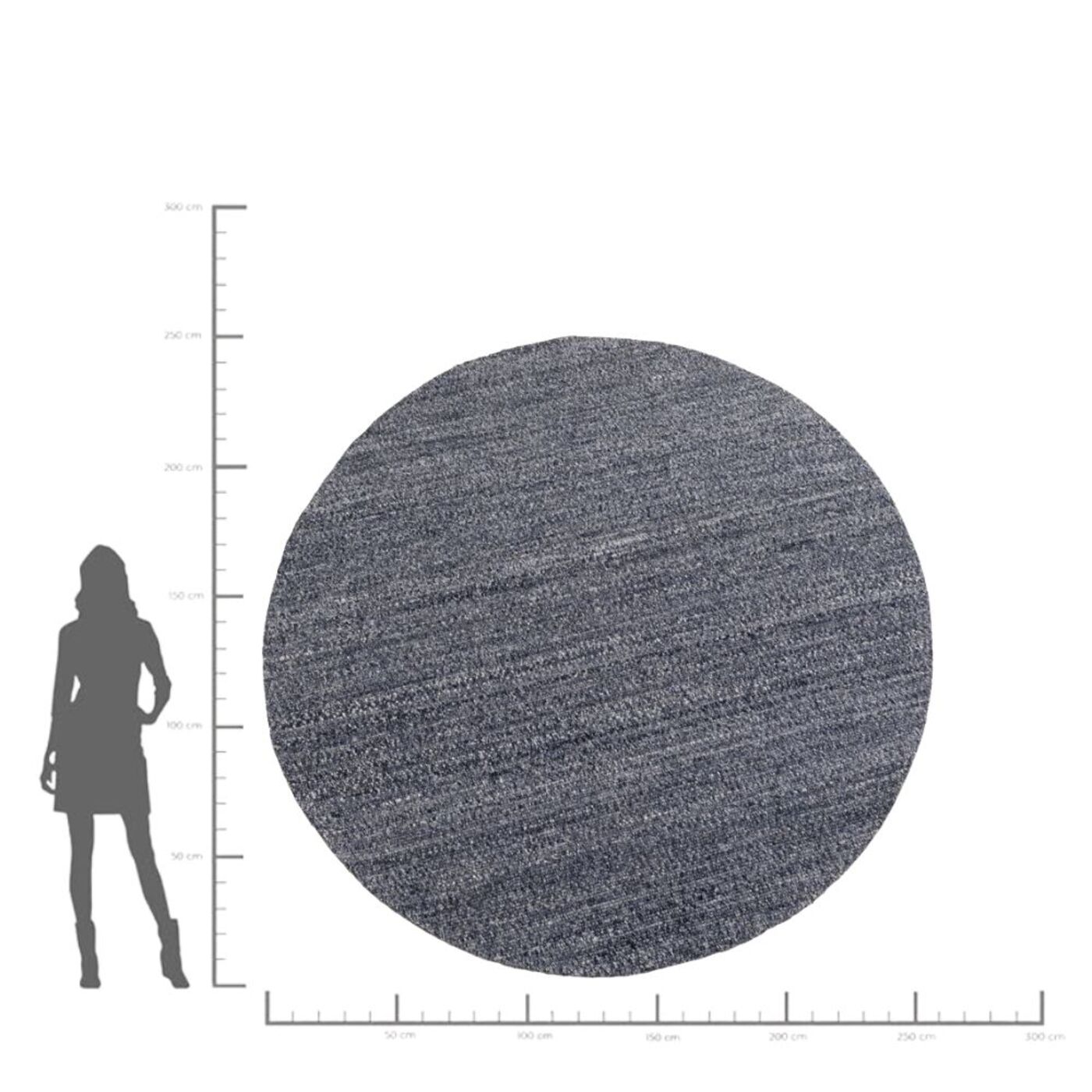Ковер Boucara Blue Ø250cm
