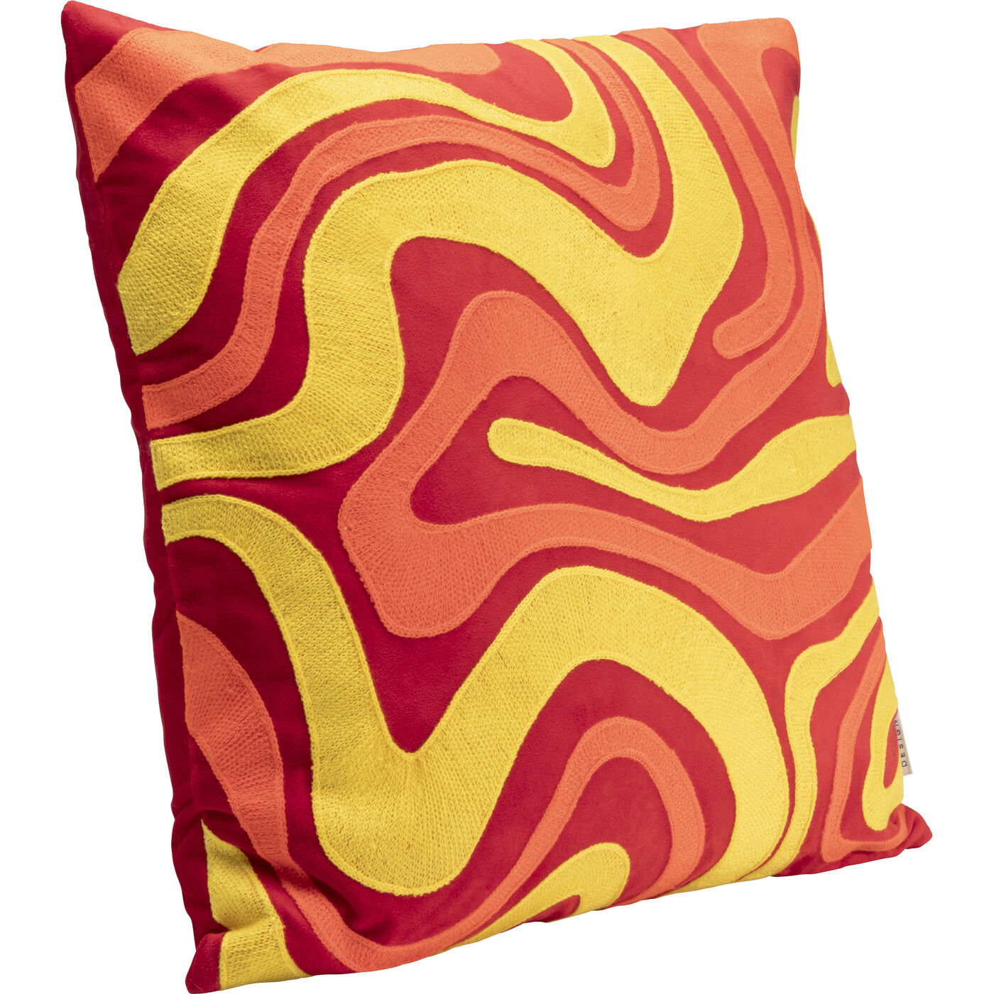 Подушка Electric Feeling Red 45x45cm
