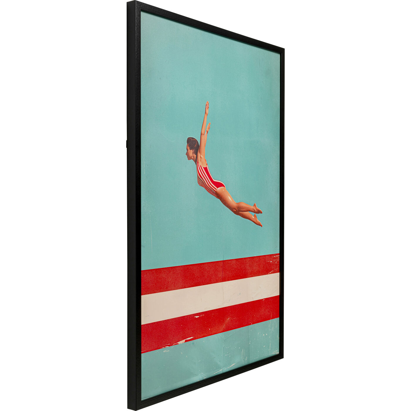 Картина в раме Jumping Girl Up 103x73cm
