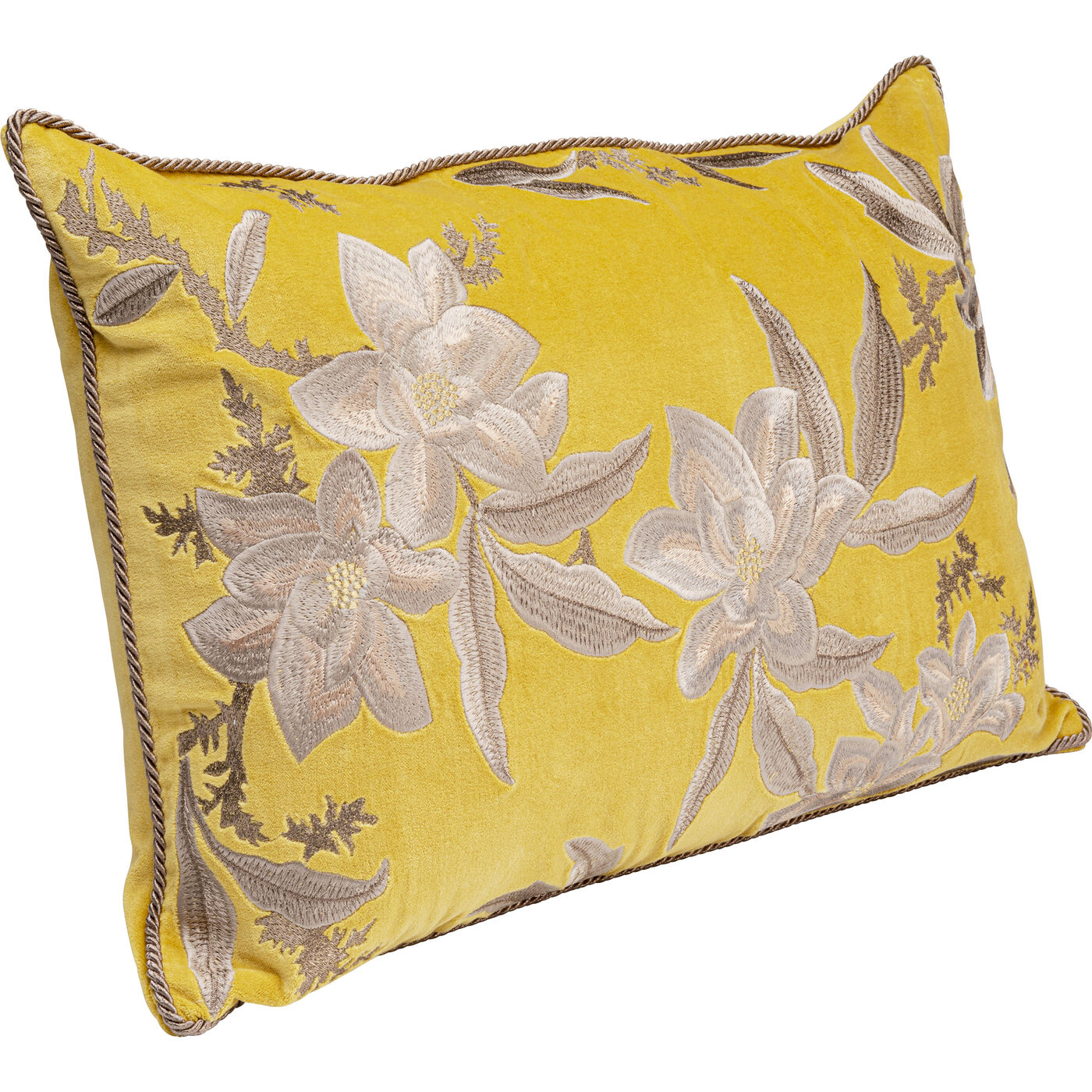 Подушка Lovely Flowers Yellow 60x40cm