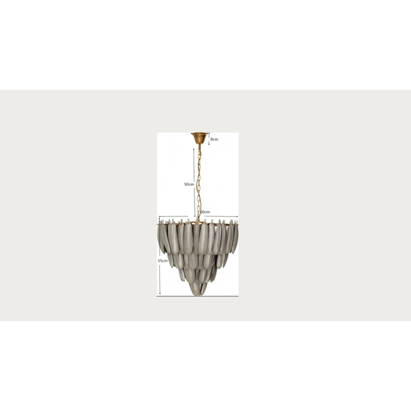 Светильник подвесной Feather Glow Ø60cm