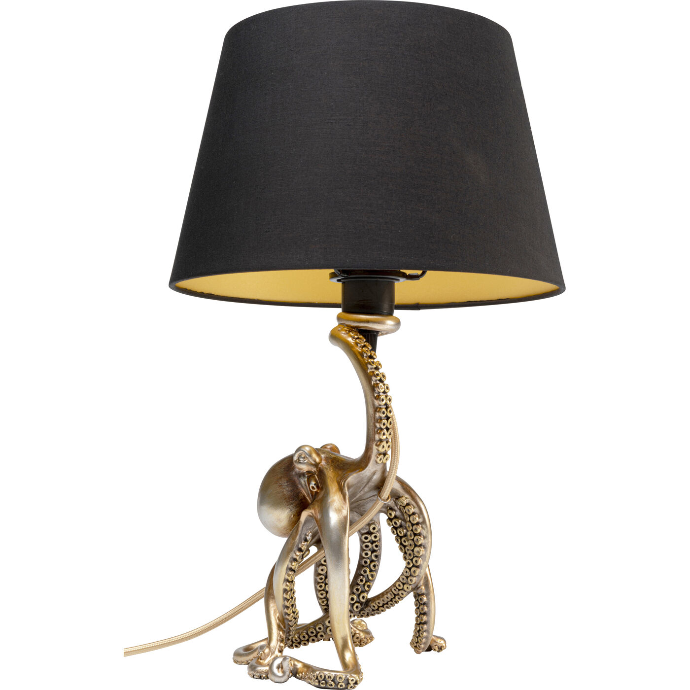 Светильник настольный Octopus Gold 44cm