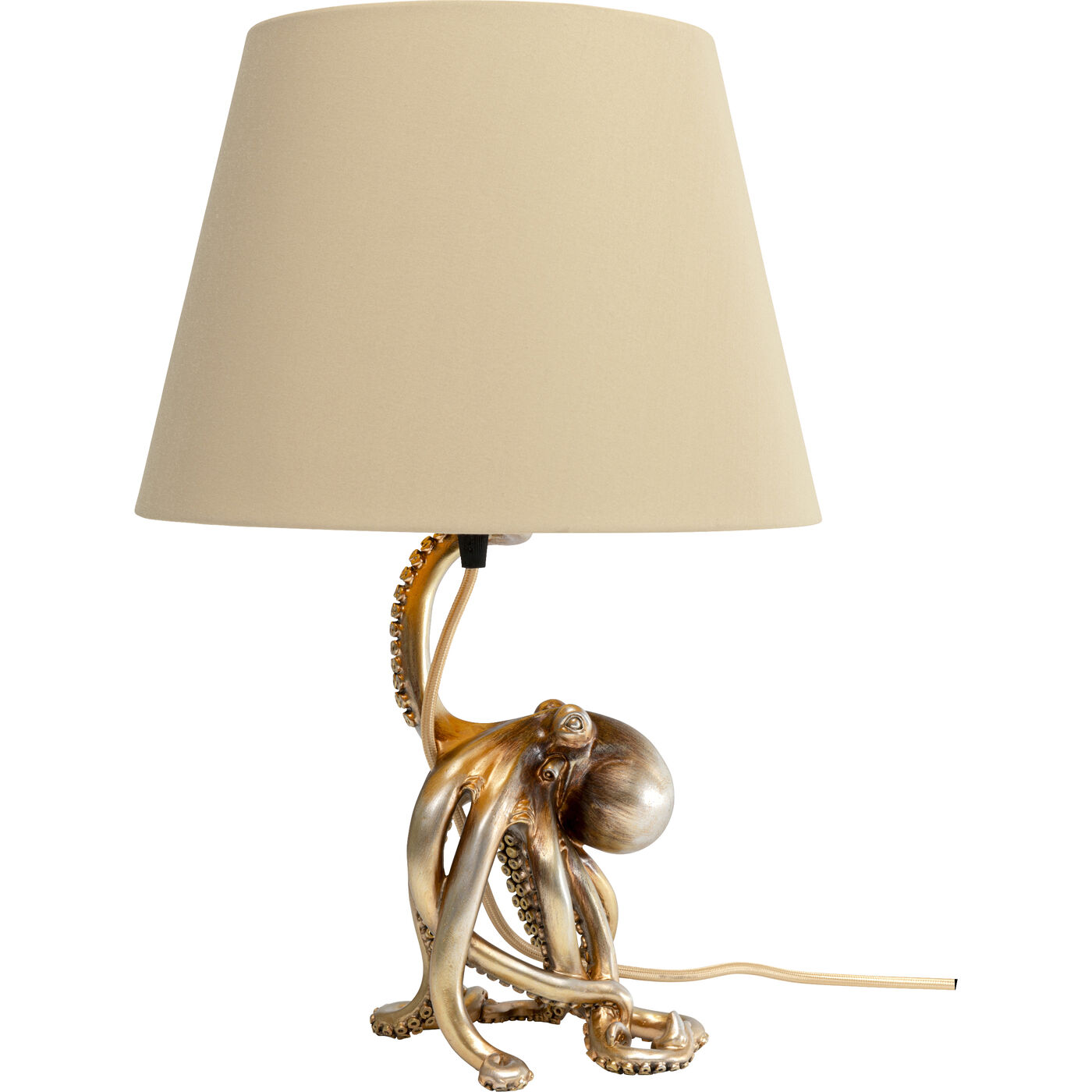 Светильник настольный Octopus Gold 44cm
