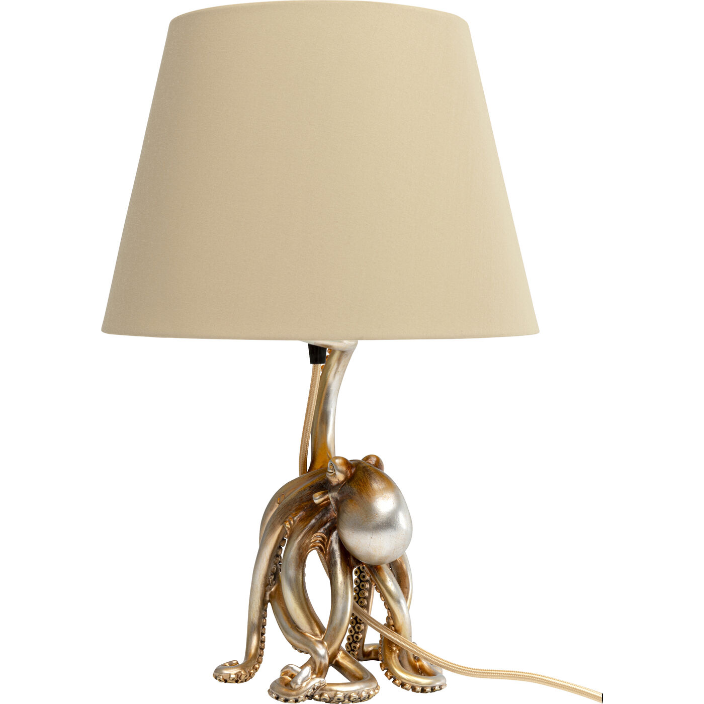 Светильник настольный Octopus Gold 44cm