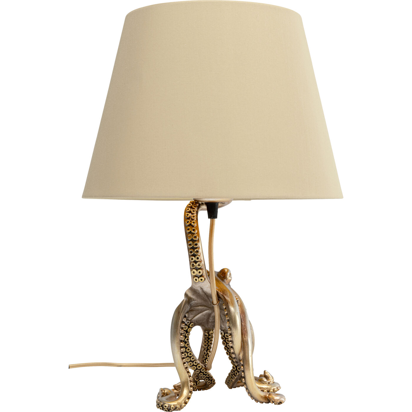 Светильник настольный Octopus Gold 44cm