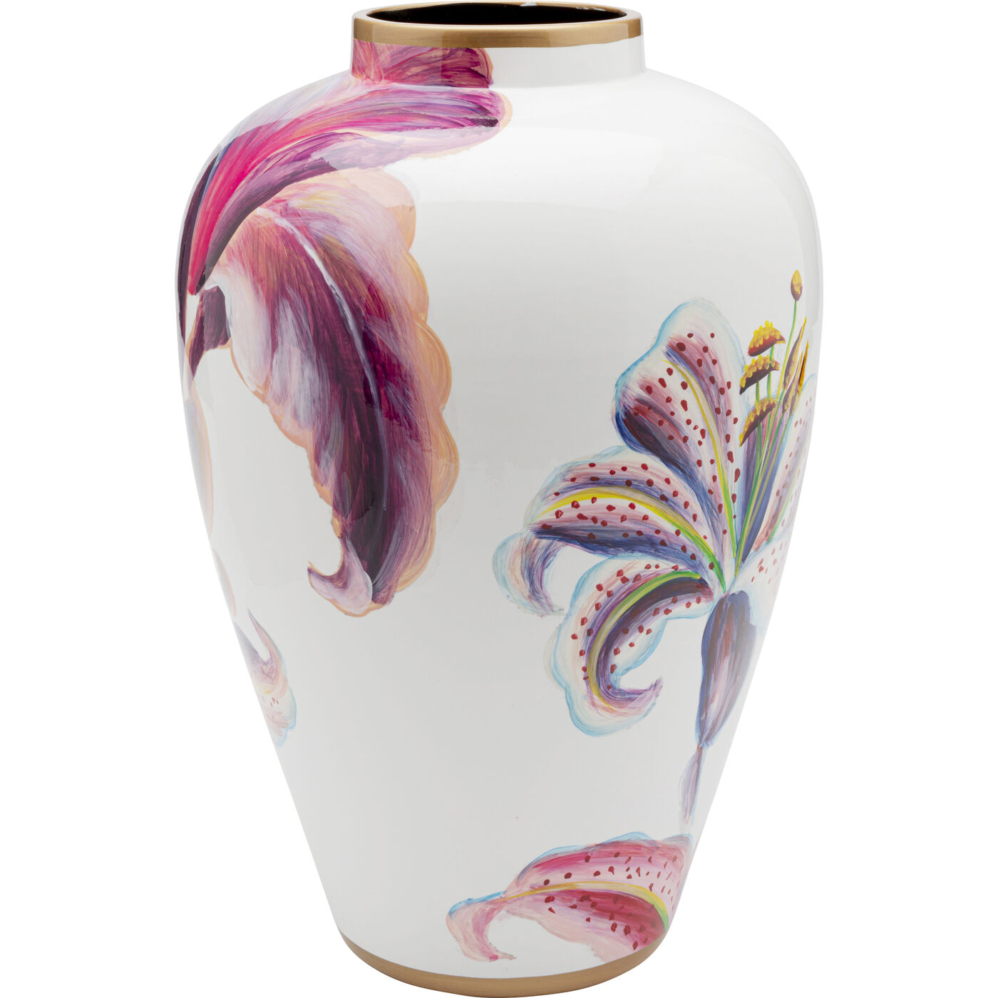 Ваза Lillies Pink 37cm