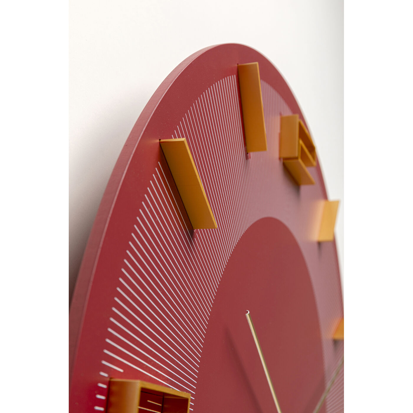 Часы настенные Leonardo Red/Gold Ø49cm