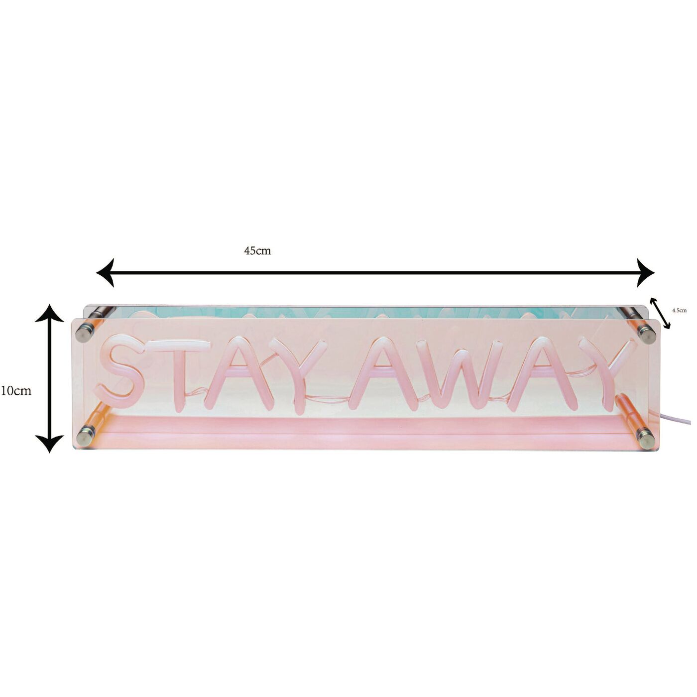 Светильник настольный LED Font STAY AWAY