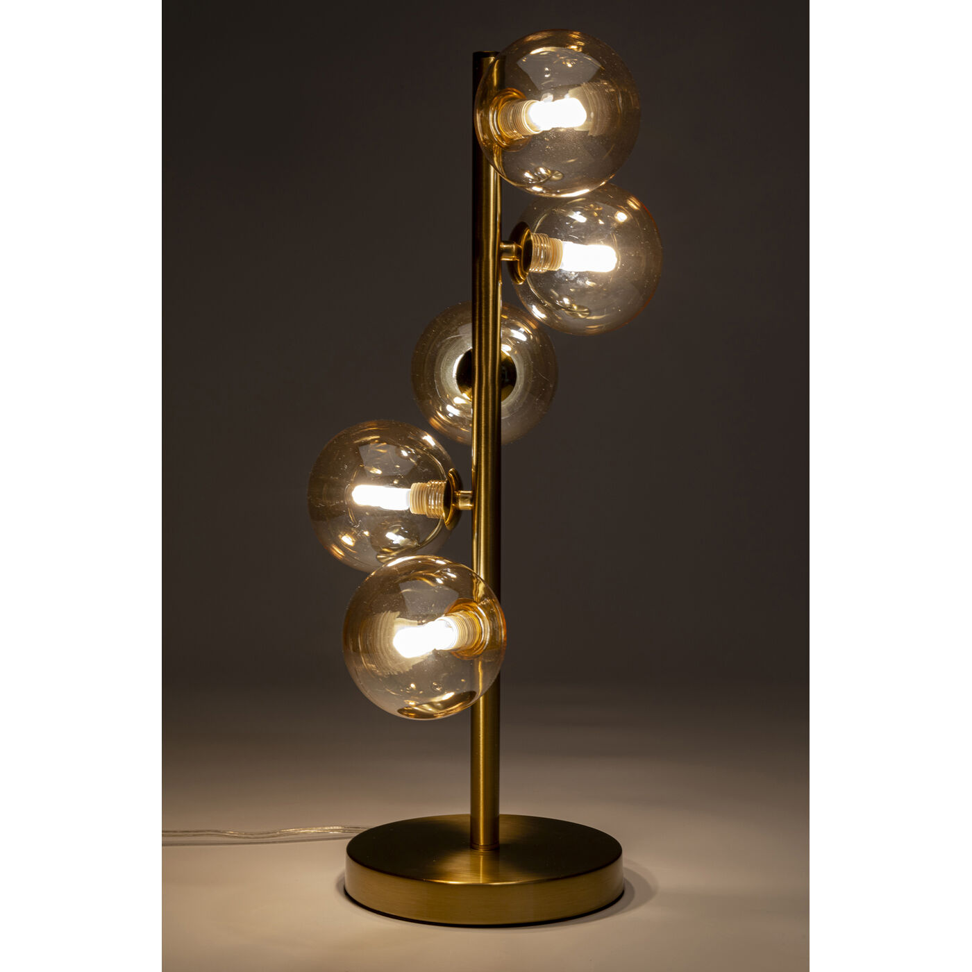 Светильник настольный Scala Balls Brass 54cm