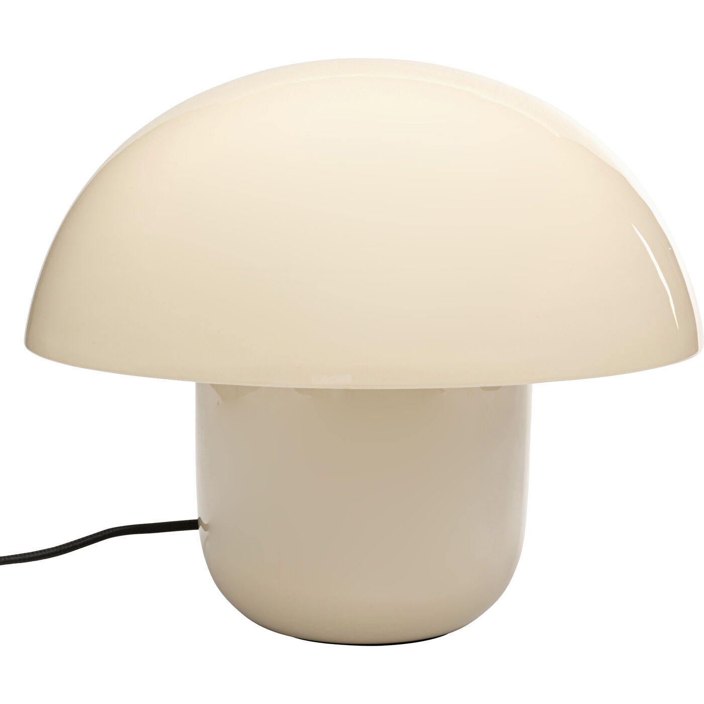 Светильник настольный Mushroom Shiny Ecru 27cm