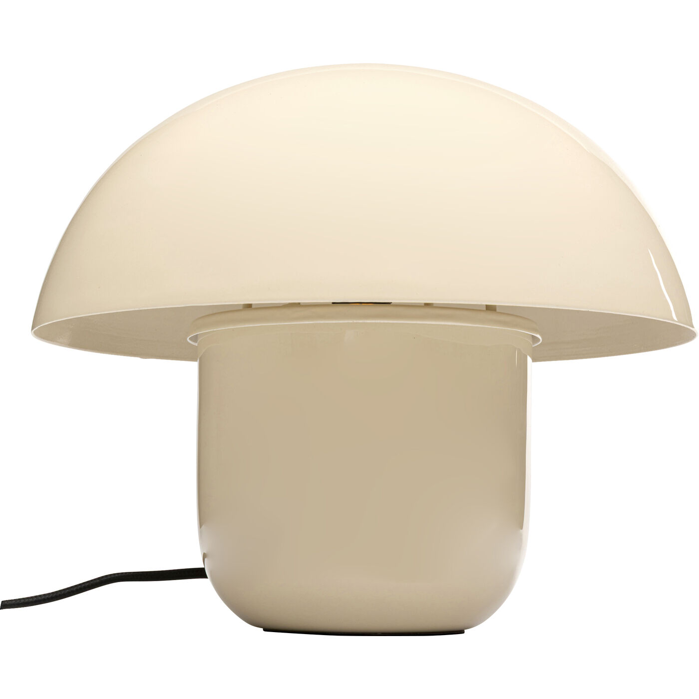 Светильник настольный Mushroom Shiny Ecru 27cm