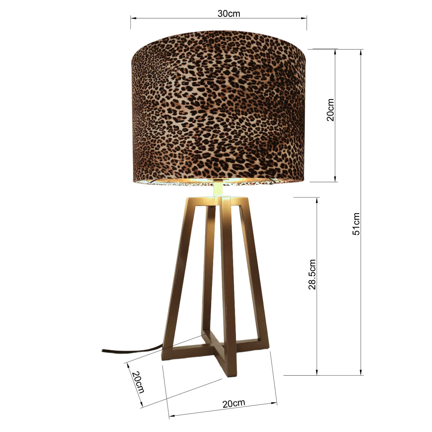 Светильник настольный Wildlife 51cm