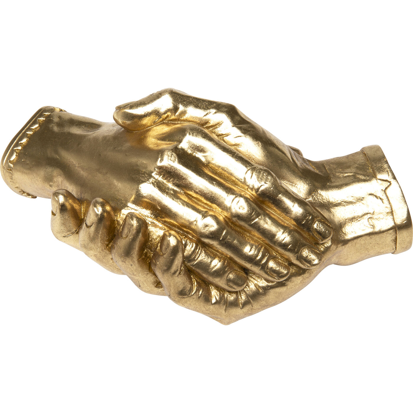 Объект декоративный Shake Hands Gold 25cm