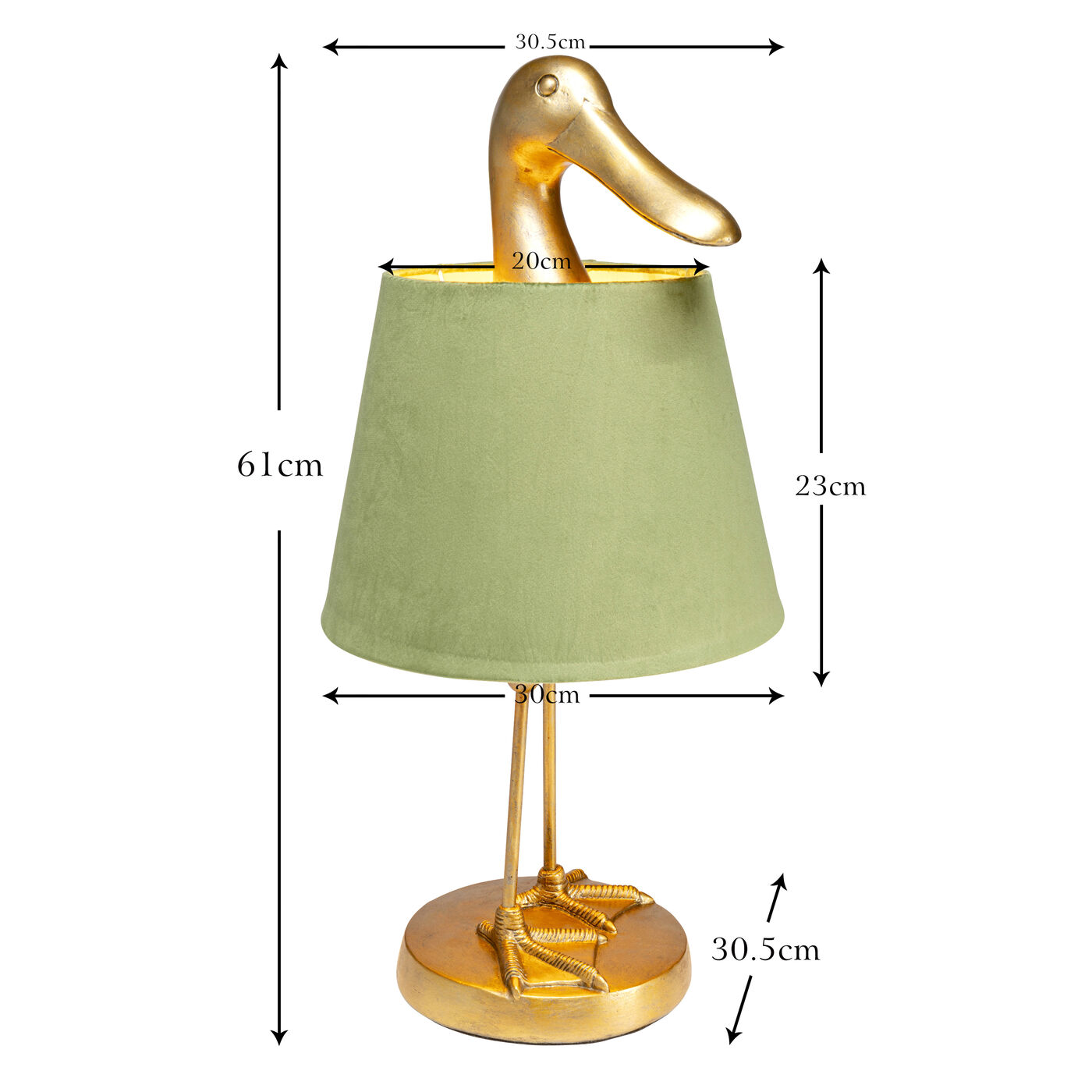 Светильник настольный Duck 61cm