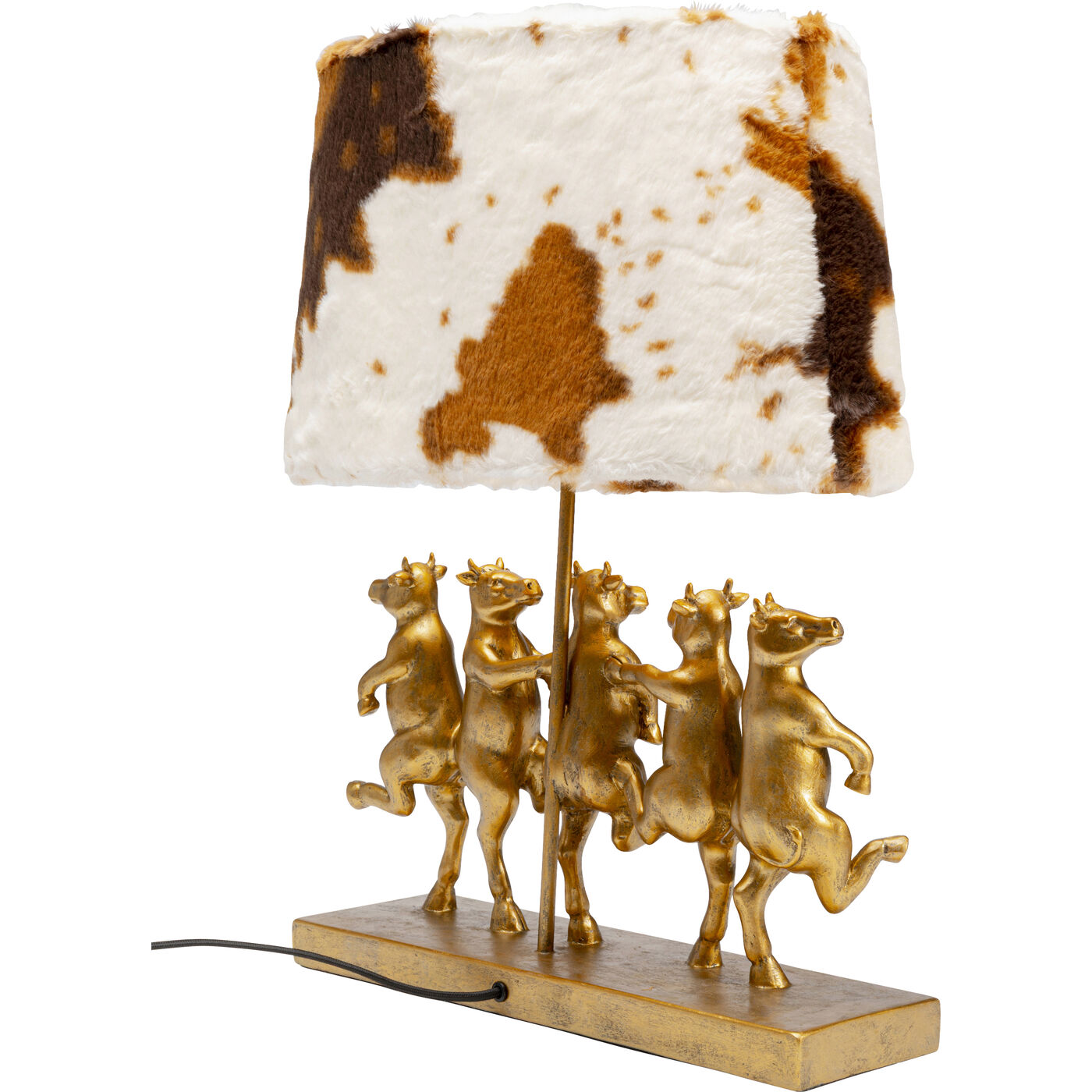 Светильник настольный Dancing Cows Fur 55cm