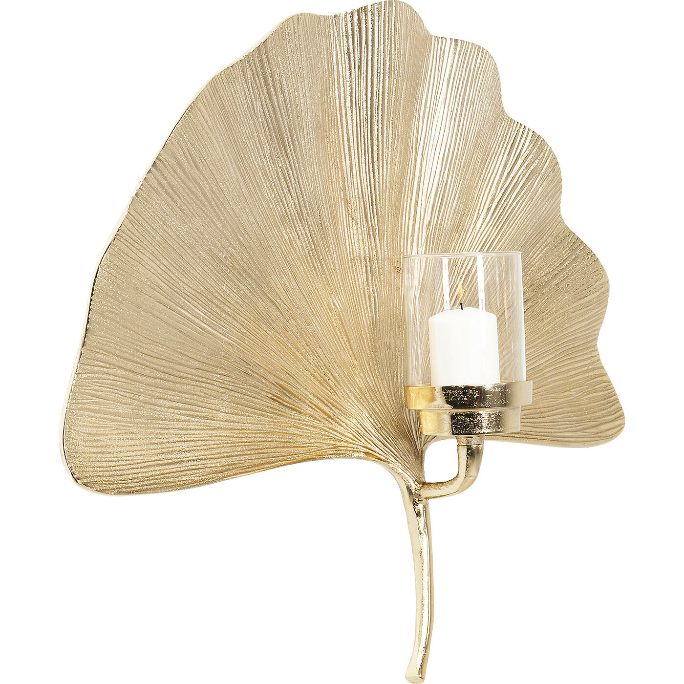 Подсвечник настенный Ginkgo Leaf 60 см