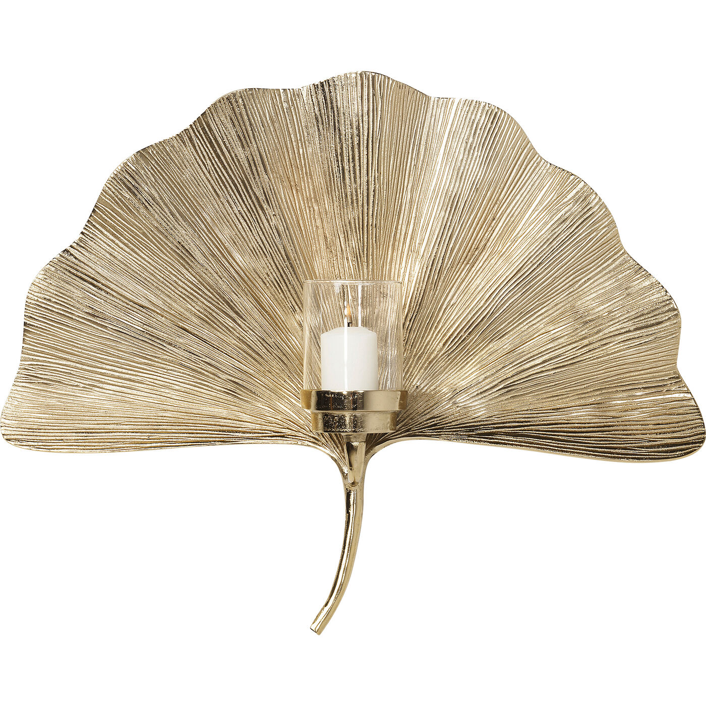 Подсвечник настенный Ginkgo Leaf 60 см