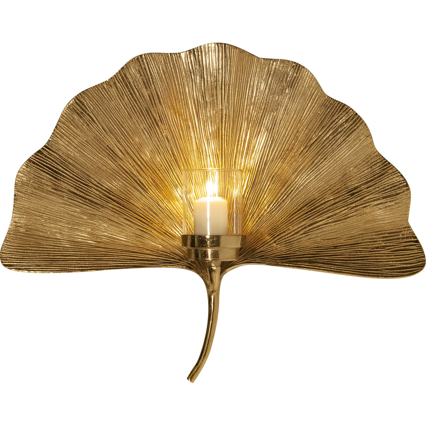 Подсвечник настенный Ginkgo Leaf 60 см