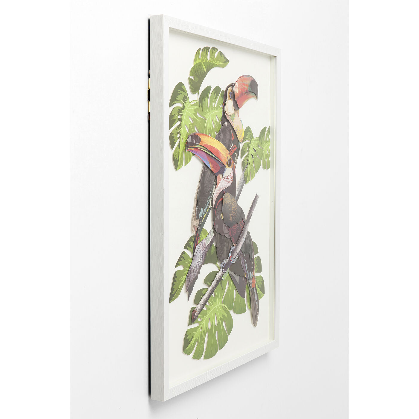 Картина в раме Art Paradise Bird Couble 70x50 см